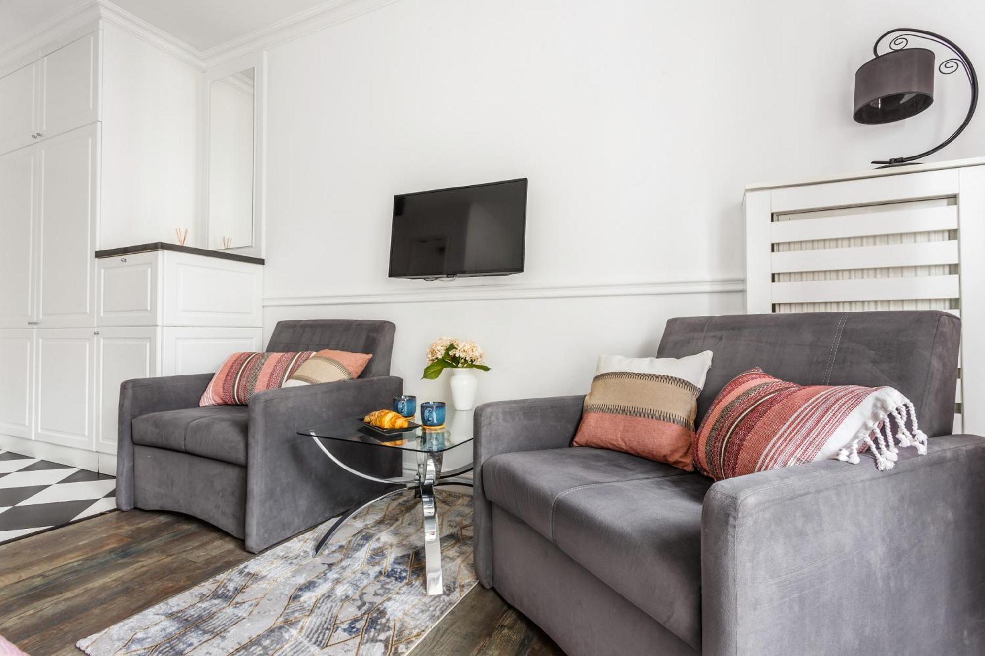 Charming Apartment In The City Center 华沙 外观 照片