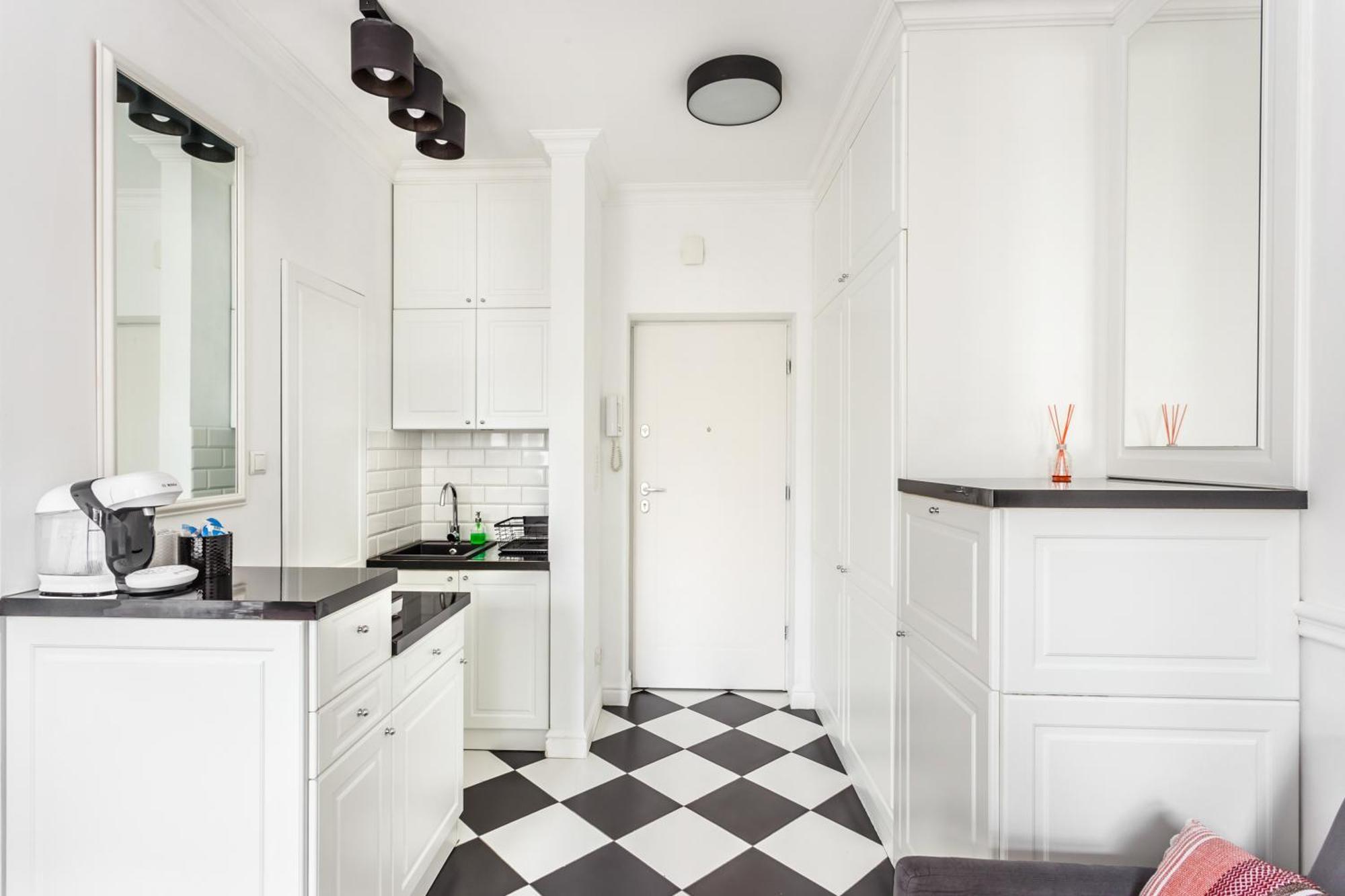 Charming Apartment In The City Center 华沙 外观 照片