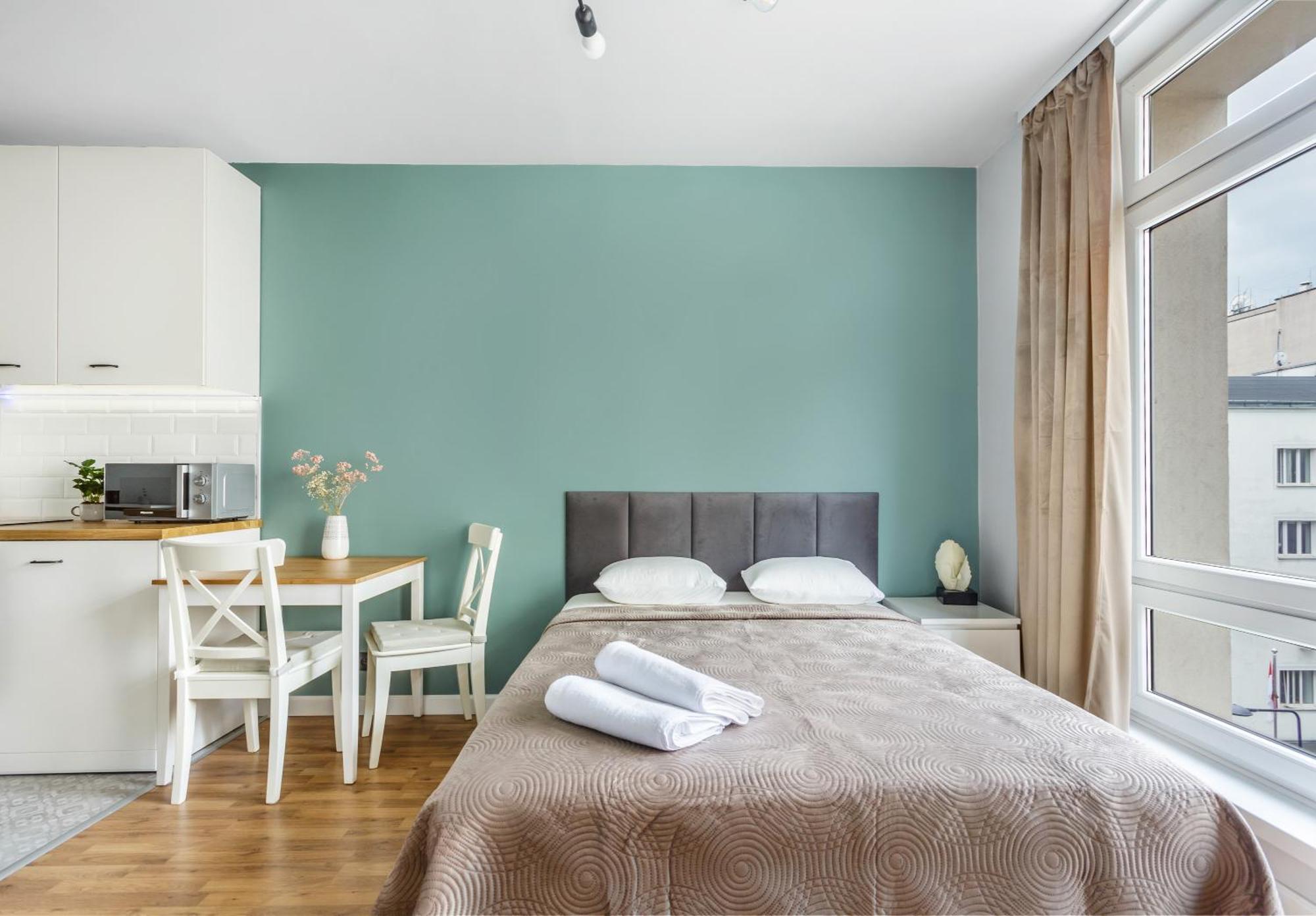 Charming Apartment In The City Center 华沙 外观 照片